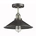 Produktbild Deckenleuchten Vintage Haus Deko Design Metallschirm 26cm E27 Deckenlampe (ohne Bulb) Retro Industrie Leuchter Deckenstrahler E27 Loft Metall Decke Lampe Innen Beleuchtung Schlafzimmer Balkon Bar