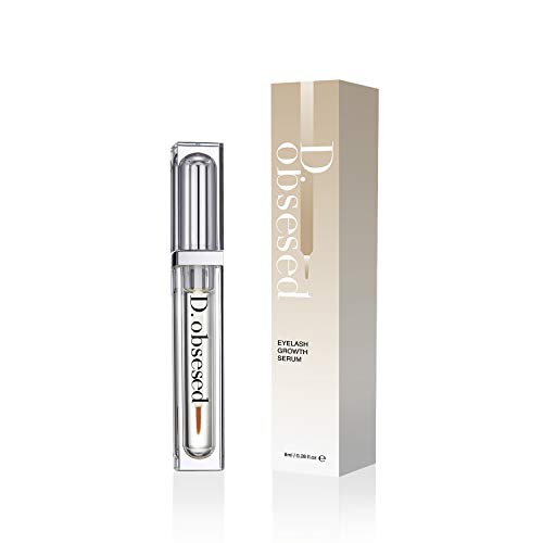 Suero de crecimiento de pestañas, mejorador avanzado para pestañas y cejas más largas, más completas y más gruesas, aumenta naturalmente el crecimiento rápido para pestañas y cejas (8 ml)