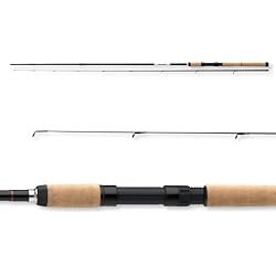 Daiwa Megaforce Jiggerspin - Caña de pesca para spinning (2 partes) Talla:CW: 2-14g, Length: 8.00 ft / 2.40 m