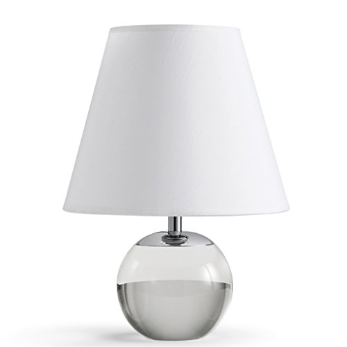 Preisvergleich Produktbild Einfache Moderne Stoff Tischlampe Kreative Persönlichkeit Kristall Schutz Auge Studie Schreibtischlampe Weiß Schlafzimmer Restaurant Hotel Studie Lampe