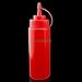Produktbild FIOLTY 1Pc 230ml 8OZ Squeeze-Flasche Menage Dispenser Ketchup Sauce egar Drop Shipping Support: Red