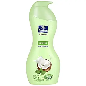 Parachute Advansed Refresh Body Lotion, 100% Natural Moisturisers, 400ml