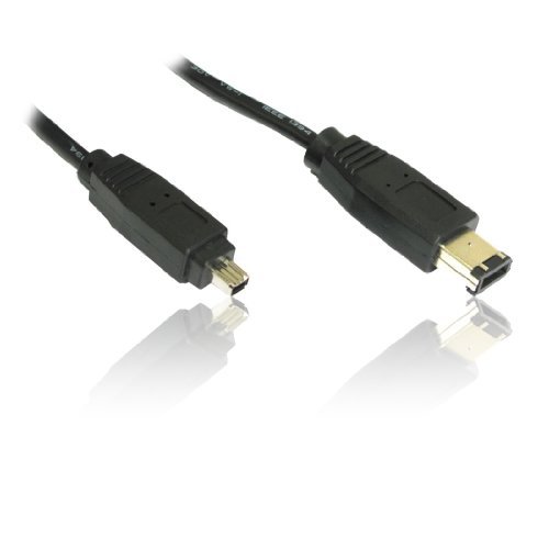 CDL Micro 3 M 10 'Füße FireWire-6-4 Pin IEEE 1394 3 m Kabel 4pol führen Draht
