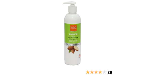 vlcc honey and almond moisturizer
