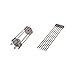 Produktbild Weber Spieße-Set für Drehspieß, Weber 17395 Spieße-Set, Spieße-Set mit 12 Spießen aus Edelstahl, Zubehör für alle Weber Drehspieße