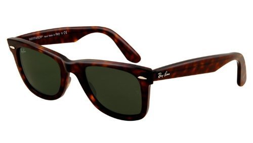 Akiniai nuo saulės Ray Ban RB 2140 Tortoise / Green (RB2140-902)-50 kaina