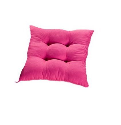 tia-ve Soft Stuhl Kissen Sitz Pad Sitzkissen Garten, der Esszimmerstuhl, 40 x 40 x 8 cm Dunkles Violett, hot pink, Pink1 - 2
