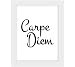 Tiedribbons® Carpe Diem Framed Poster(13.6 Inch X 10.2 Inch) RS.379.00