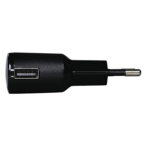 Hama USB Ladegerät für die Steckdose, 5V/1A, ideal für z. B. Apple TV 4 Siri Remote, MP3-Player und andere USB Geräte, schwarz - 3