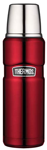 Thermos del Acero Inoxidable Frasco Rey - Rojo (470 ml)