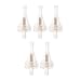 Segolike 5 Pieces Universal Motorcycle Engine Gas Oil Fuel Filter for 1/4