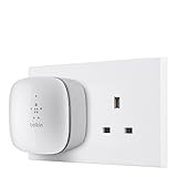 Belkin N300 Wall Plug Mounted Universal Wi-Fi Range Extender/Wireless Signal Booster (Accessory)