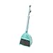 Produktbild ETbotu Kinder Dehnbare Bodenreinigungswerkzeuge Mop Besen Kehrschaufel Spielhaus Spielzeug Geschenk Light Green Broom + Dustpan Set