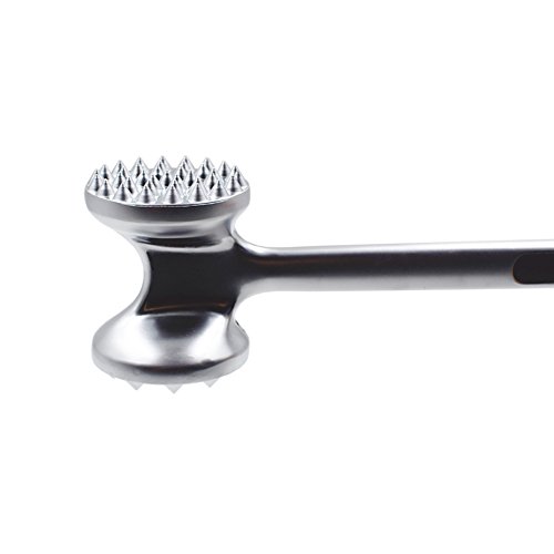 Küchenhelfer,Fleischhammer mit Griffe,Edelstahl Steakhammer,Fleischklopfer aus Edelstahl guter Fleischhämmer Steakhammer - 3