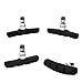 Produktbild Altsommer Fahrradbremsbelag-Set, 2 Paar, Mountainbike, V-Brake Blocks, Schuhe mit Sechskantmutter und Unterlegscheiben, kein Lärm, kein Rutschen, 70 mm