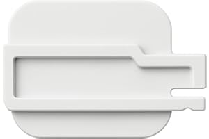 3DRIVE Telepeage Windschutzscheibenhalterung – für ulys – für Bip & Go – Mautsteuerung – Autobahn selbstklebend – Badge Befestigung Telepeage Slim – 2 Stück