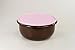 Produktbild TUPPERWARE Rührschüssel PENG 3,0L rosa braun Hefeteig B11 Germteig Schüssel 15313