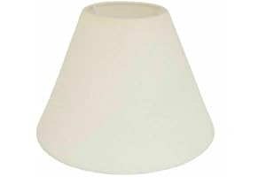 SALES TODAY INTERIROR Cream Cotton Fabric Coolie Ceiling & Table Lamp Light Shade (9 Inch)