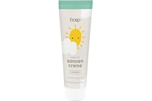 ‎BOEP boep Sonnencreme Sensitiv LSF50 | Für Gesicht & Körper | Mineralischer Sonnenschutz für Babys, Kinder & Erwachsene | Ohne Parfüm | Vegane Naturkosmetik (50ml)