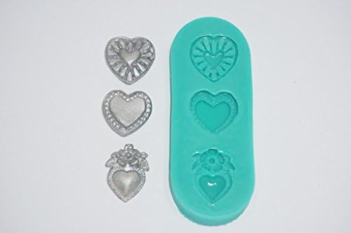 Silicone Rubber Mould for making small Jewellery pieces. Also use on craft projects.