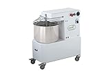 FAMAG Machine du pain pizza Pétrin à spirale professionnelle 12 kg monophasé pour pain, Pizza, biscuits, Panettone, gâteau, pour un usage domicile ou professionnelle