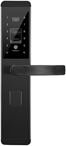 Electronic Smart door lock Biometric Fingerprint Security Digital Keyless Stainless steel Locks,Reversible Handle-C