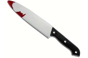 Boolavard Halloween Faked Knife DIY Scary Decor Costume Party Horror Cosplay Props Gifts