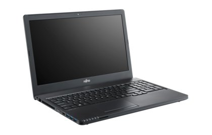 Fujitsu LIFEBOOK A555 15 6-Inch Notebook -  Black   Intel Core i3 5005U Dual-Core Processor  4 GB RAM  500 GB HDD  Intel HD Graphics  Windows 10 Pro 