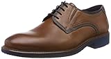 Decksohle: Leder LLOYD Herren KEEDY Extra-Weit Derbys, Braun (Cognac/Pacific 2), 42 EU