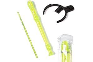 MUTEFLUTE. Flauta dulce escolar con controlador de volumen, varilla limpiadora, funda y tablatura de digitación alemana.