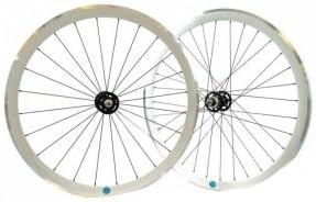 Wheel Set Scat Tof Isso 28 Zoll, CALIPER Brakes 24 – 32 G white