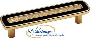 Furniture Handle 96 mm Imerial Black and Golden 30 X 27 X 122 – European Style Melange Quality Since 1998