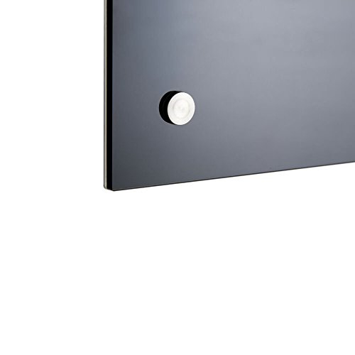 6mm Glasplatte Küchen Rückwand Schwarz Spritzschutz Motivwand Fliesenspiegel - 3