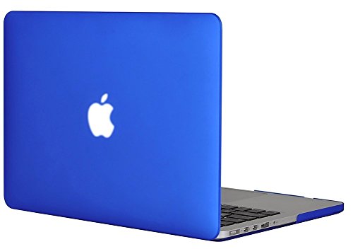 YGJ® Frosted Matte Silky-Smooth Satins Soft-Touch Hard Shell Case Cover Apple MacBook Pro 13.3" with Retina Display Model: A1425 and A1502 (NEWEST VERSION 2013) - Royal Blue