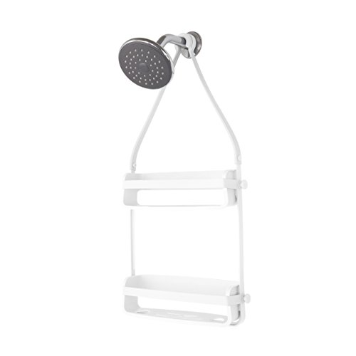 Umbra 023460-660 Flex Duschablage/-regal/-diener/-caddy, weiß