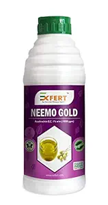 Neemo - Gold Organic Neem Oil (Azadirachtin E.C. 1% w/w, 10000 ppm) Pesticide for Plants in Horticulture, Hydrophonics, Green House 250ml