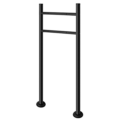 Preisvergleich Produktbild Zelsius - Universal Briefkastenständer, schwarz, für Wandbriefkasten