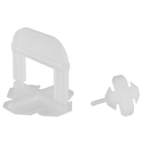 Preisvergleich Produktbild Lantelme 5196 250 Stück + Kreuz Zuglaschen für 2 mm Fugenbreite