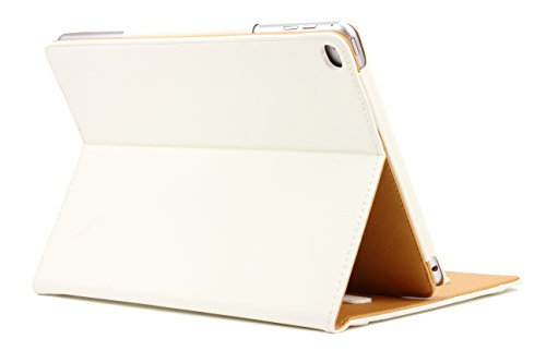 Original Urcover® Tasche Smart Cover iPad Air 2 ( 2014/2015 Version – 6.Generation) Schutz Hülle Case [Sleep / Wake Funktion] und inkl Displayschutzfolie & Zubehör | Weiss - 4