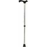 Boy Ayarlı Sağlam Denge Bastonu Asa Metal Baston 80cm-100cm 5 Kademe Ayarlanan Dağ Y&uuml;r&uuml;y&uuml;ş&uuml;ne Uygun