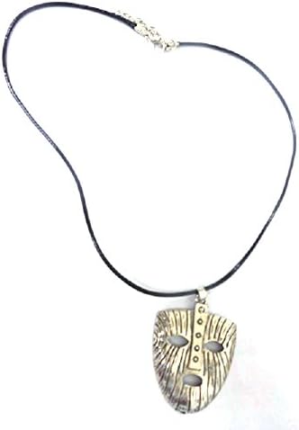 Mask of Loki Viking Pewter Pendant Necklace - Thor Norse God