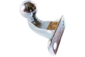 AHAKA Flanschkugel für Flanschanhängerkupplung 3,5 t Anschraubplatte Kugelkopf Anhängerkupplung Anhängebock Anhänger