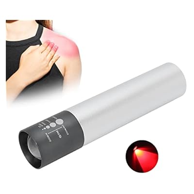 Light Massage Lamp Device,portable Red Lamp Light Infrared Device Usb Rechargeable For Muscle Reliever,knee,shoulder,back,lighttorch Device For Pain Relief