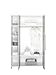 Schardt Wardrobe Eco Silver with 2 Doors and Sideshelf (Silver)
