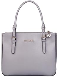Kesslord Saffiano - Bolso de asas de Otra Piel para mujer gris Gris claire - GC