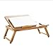 Produktbild Zfggd Klapptisch faul Kleiner Schreibtisch Mini Student Notebook Tisch Computertisch, Schlafsofa, 50x30x23 / 32cm
