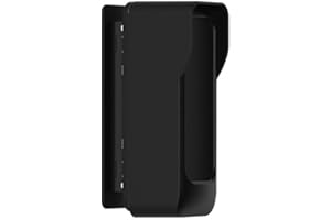 WHYCHSTORE Support de sonnette antivol pour sonnette Blink, support de porte réglable sans perçage pour sonnette vidéo Blink, détecteur de mouvement non bloquant pour locataires (noir)