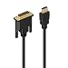 Produktbild Candyboom HDMI-zu-DVI-D-Adapter Videokabel-HDMI-Stecker auf DVI-Stecker auf HDMI-zu-DVI-Kabel 1080p Hochauflösende LCD- und LED-Monitore