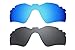 Produktbild 2 Pairs Lenses Replacement Polarized Blue & Black for Oakley Radar Path Vented by BVANQ