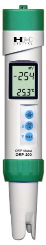 spécification Appareil de mesure ORP-200 testeur d'eau professionnel Combo Meter REDOX/TEMP mV. HM numérique d'origine C°